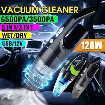 6500/3500pa Car Vacuum Cleaner DC 12V 120W Cable/ Usb Cordless Wet & Dry Dual Use Auto Portable Vacuums Cleaner for Home Office
6500/3500pa Car Vacuum Cleaner DC 12V 120W Cable/ Usb Cordless Wet & Dry Dual Use Auto Portable Vacuums Cleaner for Home Office