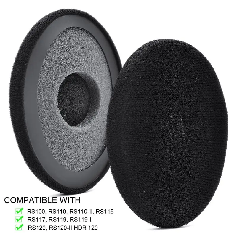 2 Pcs Replacement Ear Pads Cushion Earmuffs Earpads for RS100 110 115 117 119 120 Memory Foam Gaming Headphone Accessories
2 Pcs Replacement Ear Pads Cushion Earmuffs Earpads for RS100 110 115 117 119 120 Memory Foam Gaming Headphone Accessories