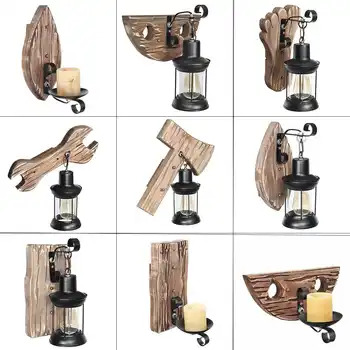 110-240V Retro Vintage Wood Wall Lamp Industrial Loft Wall Light Home Cafe Bar Lamp Fixture Wall Decoration Home Restaurant
110-240V Retro Vintage Wood Wall Lamp Industrial Loft Wall Light Home Cafe Bar Lamp Fixture Wall Decoration Home Restaurant
