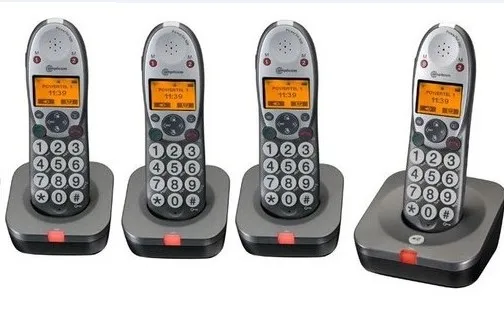 Digital Cordless Phone with Interphone Call ad Fast Dial, Missed and Repeat Call Reminder Backlight Wireless Handfree Home Phone
Digital Cordless Phone with Interphone Call ad Fast Dial, Missed and Repeat Call Reminder Backlight Wireless Handfree Home Phone