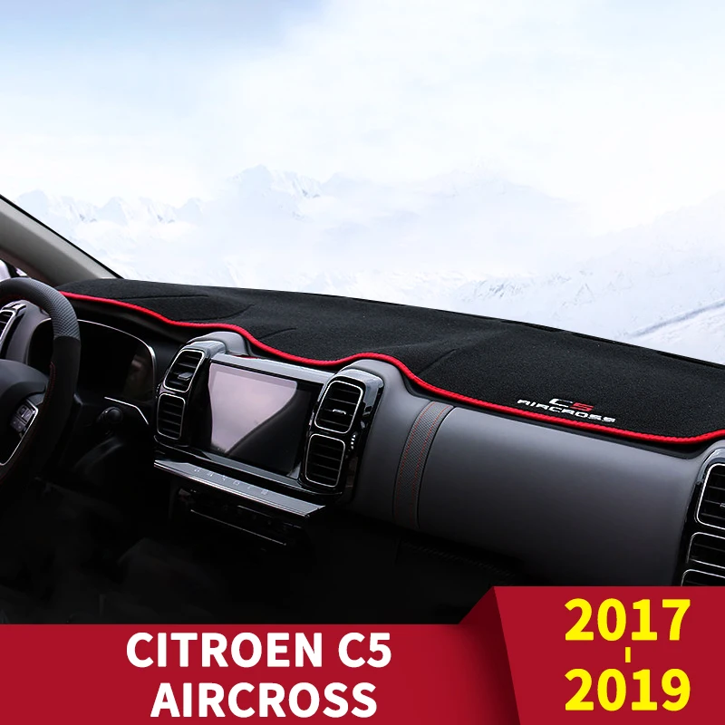 For CITROEN C5 AIRCROSS 2017 2018 2019 Car Dashboard Cover Dash Mat Sun Shade Pad Carpets ANti-UV Accessories
For CITROEN C5 AIRCROSS 2017 2018 2019 Car Dashboard Cover Dash Mat Sun Shade Pad Carpets ANti-UV Accessories