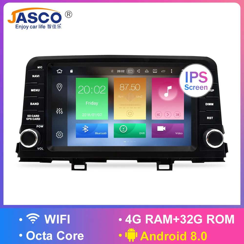 Автомобильный DVD-проигрыватель RAM 2G Android 8 1 9 0 для KIA PICANTO MORNING 2017 автомобильное