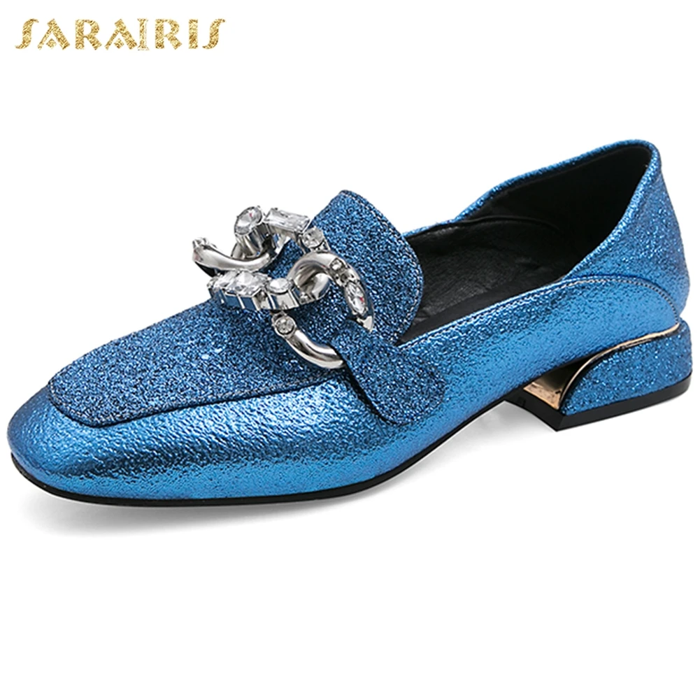 Sarairis On Sale Chunky Heels Large Size 50 Crystals Square Toe Slip On Spring women's Shoes Woman Pumps Female Top Quality
Sarairis On Sale Chunky Heels Large Size 50 Crystals Square Toe Slip On Spring women's Shoes Woman Pumps Female Top Quality