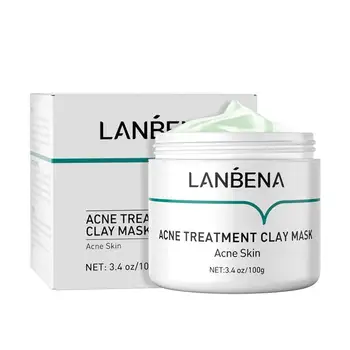 LANBENA Acne Treatment Clay Mask Acne Skin Deep Cleansing Remove Chronic Acnes Grease Completely Oil Controlling Firming Pores
LANBENA Acne Treatment Clay Mask Acne Skin Deep Cleansing Remove Chronic Acnes Grease Completely Oil Controlling Firming Pores