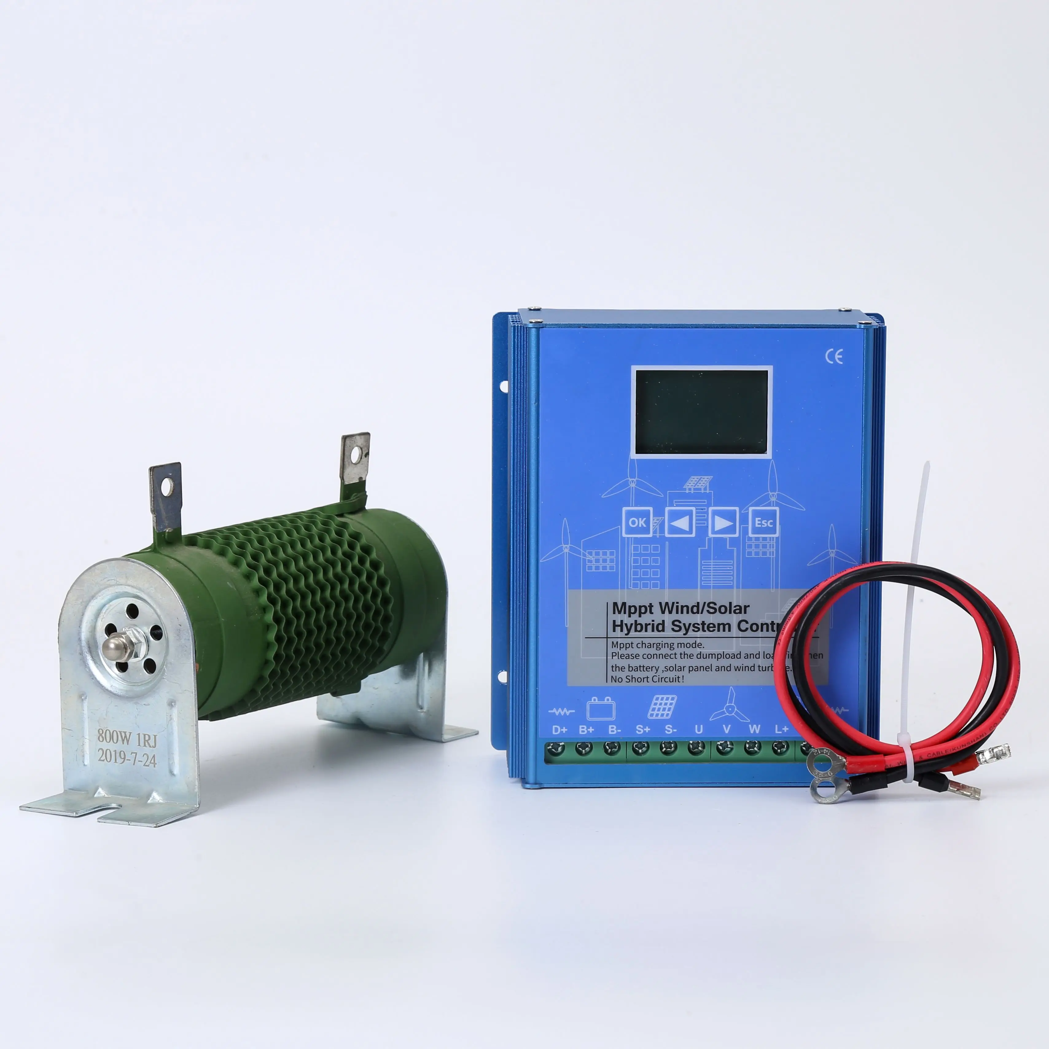 FLYT 1000W 2000W 3000W 24V Wind Solar Hybrid Charge Controller With Dump Load For Wind Turbine For Home Use
FLYT 1000W 2000W 3000W 24V Wind Solar Hybrid Charge Controller With Dump Load For Wind Turbine For Home Use