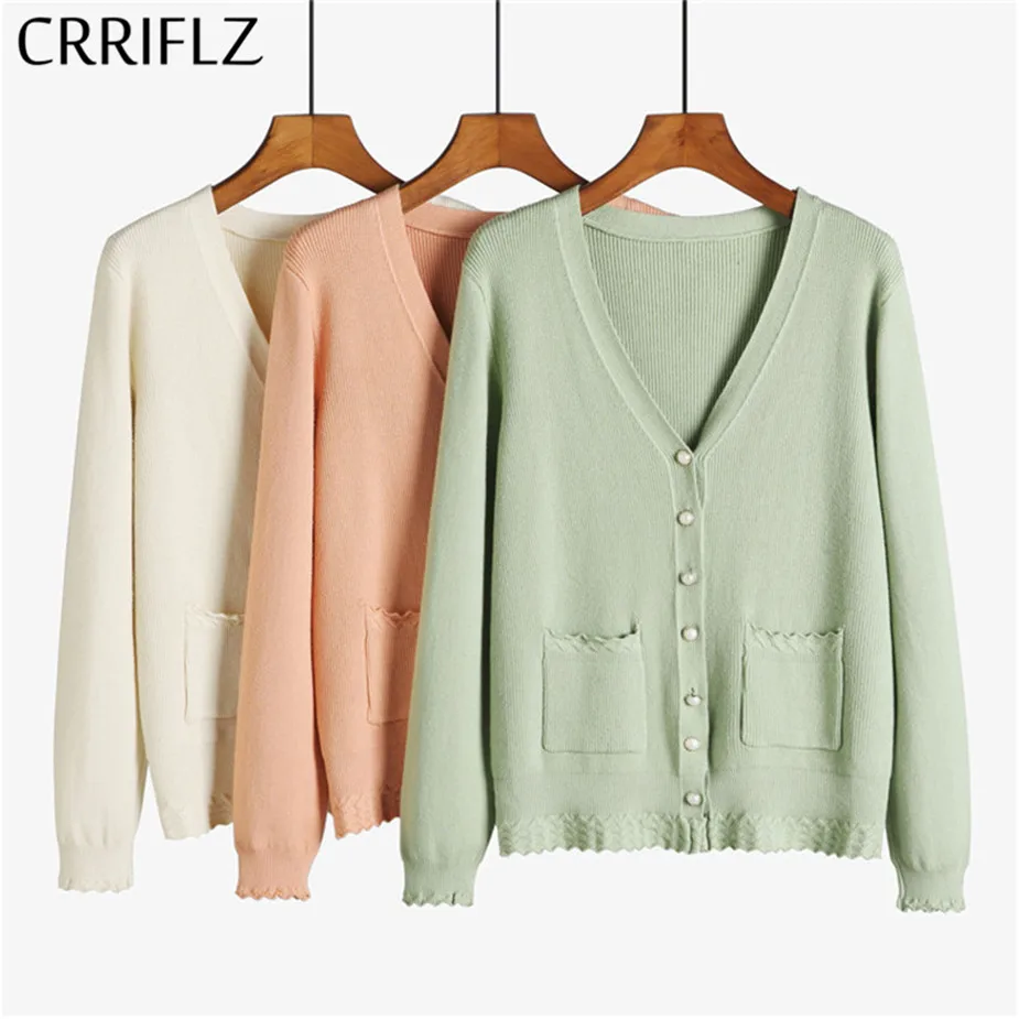 Autumn Winter New Simple Cardigan Sweater Computer Knitted V-neck Casual Viscose Solid Single Breasted Full Regular CRRIFLZ
Autumn Winter New Simple Cardigan Sweater Computer Knitted V-neck Casual Viscose Solid Single Breasted Full Regular CRRIFLZ