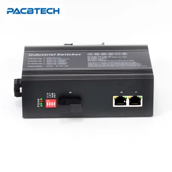 2Port Industrial Fiber Switch 100M 1Fiber +2RJ45 Unmanaged Fiber Optic Switch
2Port Industrial Fiber Switch 100M 1Fiber +2RJ45 Unmanaged Fiber Optic Switch