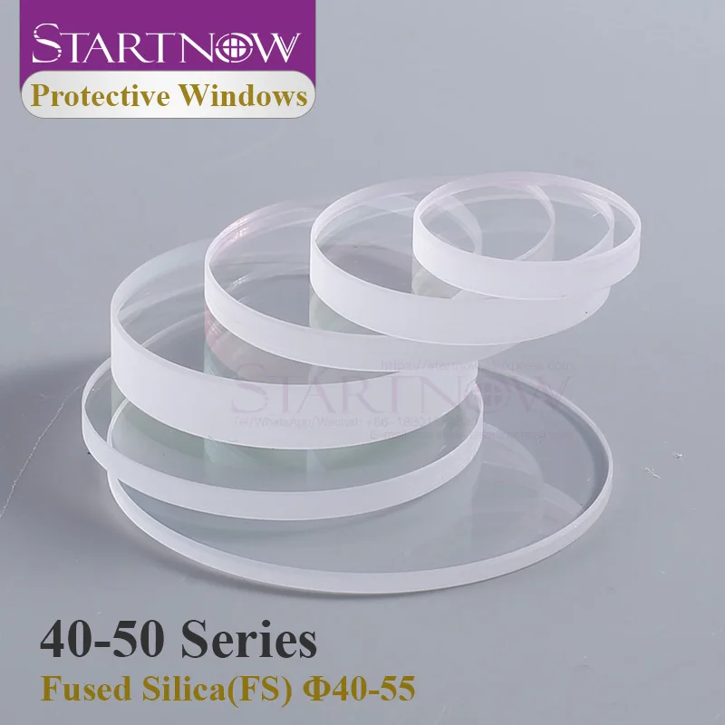 Startnow Laser Cutting Protective Window For Car DNE 40*5 50x2 55*1.5 Laser Machine Spare Parts 1064nm Protection Fiber Lens
Startnow Laser Cutting Protective Window For Car DNE 40*5 50x2 55*1.5 Laser Machine Spare Parts 1064nm Protection Fiber Lens