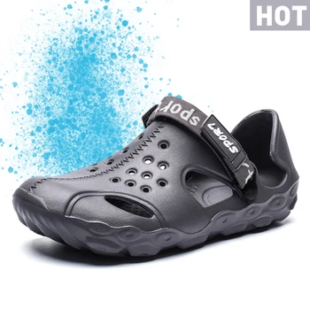 2020 Fashion Summer Sandals Outdoor Men Beach Crocks Clogs Men Sandals Summer Plus Size Garden Summer Shoes Men Beach Sandals
2020 Fashion Summer Sandals Outdoor Men Beach Crocks Clogs Men Sandals Summer Plus Size Garden Summer Shoes Men Beach Sandals