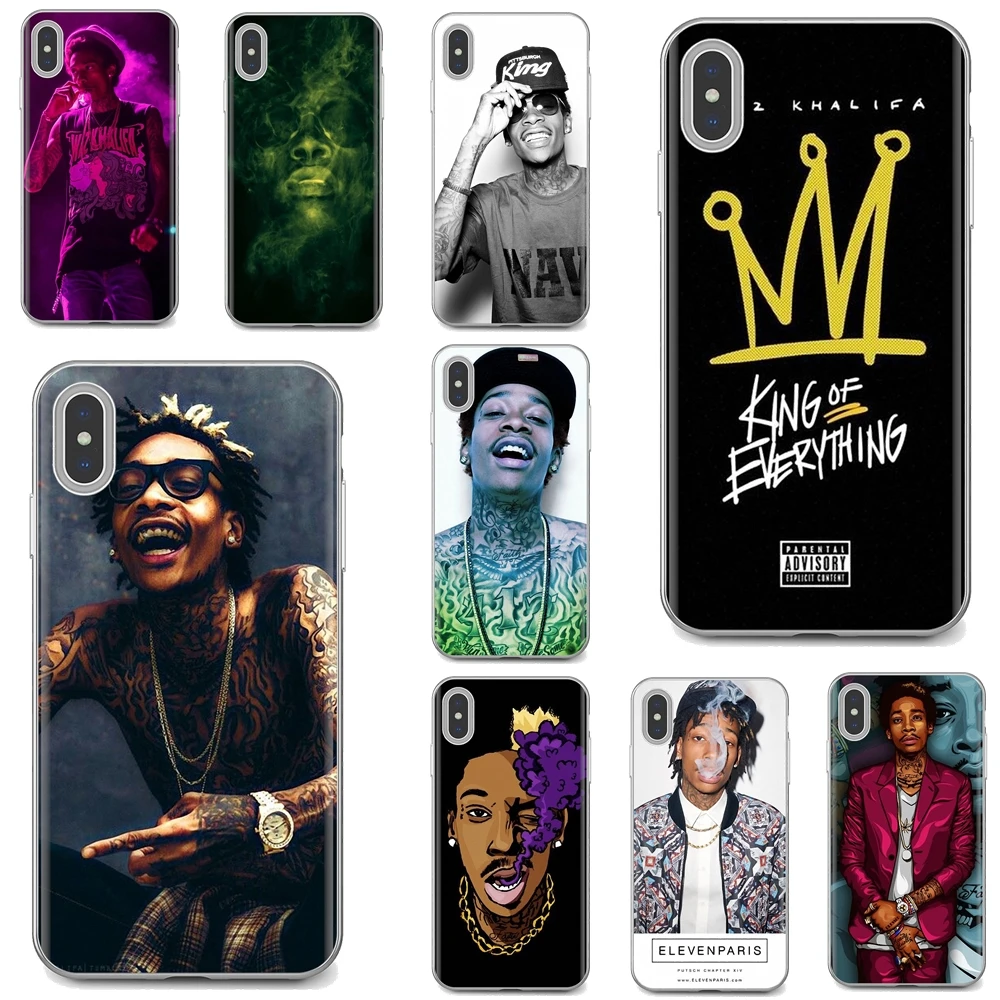 Силиконовый чехол для iPhone iPod Touch 11 12 Pro 4 4S 5 5S SE 5C 6 6S 7 8 X XR XS Plus Max 2020 Snoop Dogg Wiz Khalifa US Rap