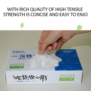 200/100PCS Food Plastic Gloves Disposable Gloves For Restaurant Kitchen BBQ Medical Surgical Gloves Fruit Vegetable Gloves
200/100PCS Food Plastic Gloves Disposable Gloves For Restaurant Kitchen BBQ Medical Surgical Gloves Fruit Vegetable Gloves