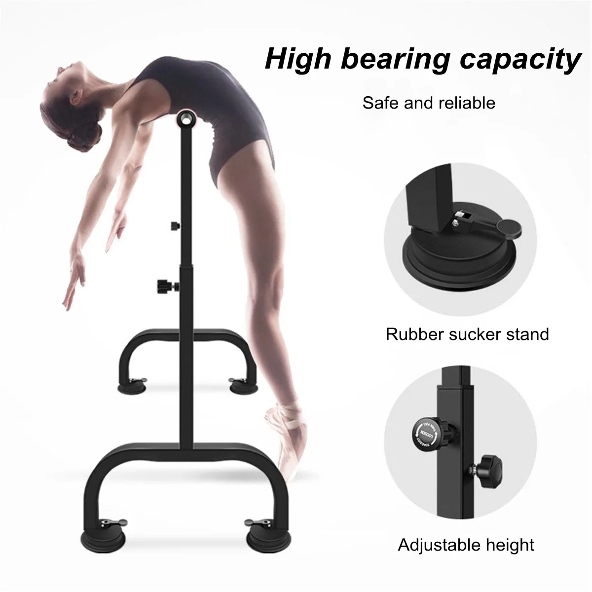 Adjustable Height Indoor Horizontal Bar 1.5/2M Steel Ballet Dance Barre Bar Home Gym Fitness Freestanding Equipment Gymnastics Adjustable Height Indoor Horizontal Bar 1.5/2M Steel Ballet Dance Barre Bar Home Gym Fitness Freestanding Equipment Gymnastics