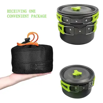 Portable Outdoor Camping Cookware Camping Hiking camping tableware cooking set travel tableware Cutlery hiking picnic set
Portable Outdoor Camping Cookware Camping Hiking camping tableware cooking set travel tableware Cutlery hiking picnic set