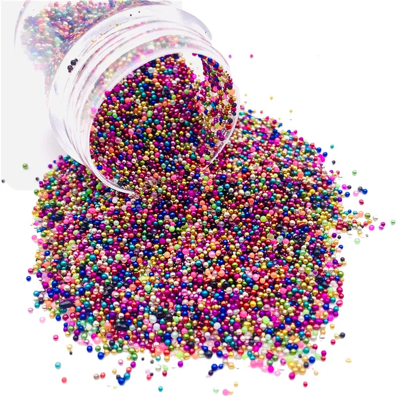 Rhinestone Shiny Glass 3D Crystal Mini Small Beads AB Color DIY Stone Caviar Balls Nail Art Decorations Accessories
Rhinestone Shiny Glass 3D Crystal Mini Small Beads AB Color DIY Stone Caviar Balls Nail Art Decorations Accessories