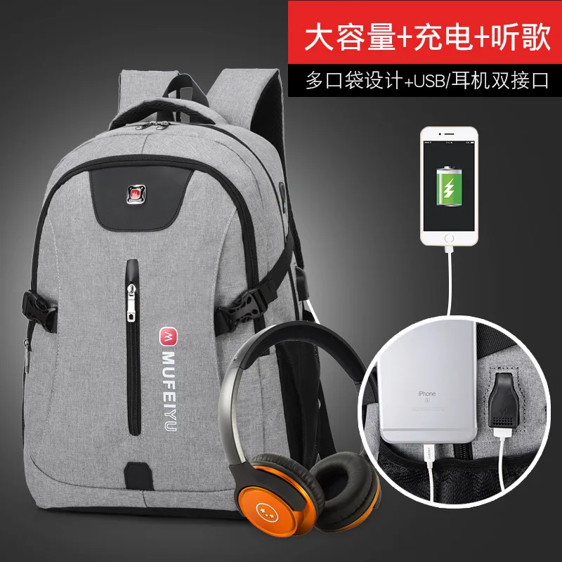 New Style Backpack Oxford Cloth Backpack Men's Korean-style College School Bag Middle School Students Casual Travel Compute
New Style Backpack Oxford Cloth Backpack Men's Korean-style College School Bag Middle School Students Casual Travel Compute