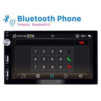 Harfey Universal Car MP5 Player Radio Music Bluetooth Support IOS IPhone Siri Microphone Carplay Voice Control Backup Camera SWC
Harfey Universal Car MP5 Player Radio Music Bluetooth Support IOS IPhone Siri Microphone Carplay Voice Control Backup Camera SWC