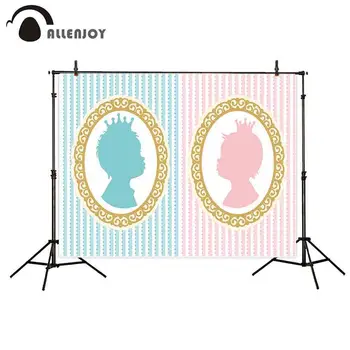 Allenjoy Gender Reveal Photobooth Golden Lace Mirror Grown Portrait Pink Blue Celebrate Event Supplies Boy Or Girl Party Banner
Allenjoy Gender Reveal Photobooth Golden Lace Mirror Grown Portrait Pink Blue Celebrate Event Supplies Boy Or Girl Party Banner