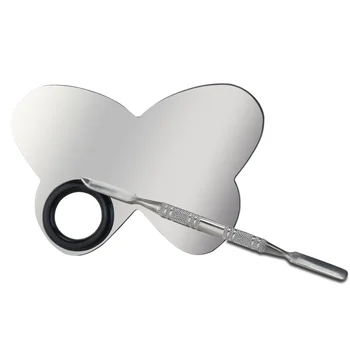 Stainless Steel Butterfly Shape Makeup Palette Spatula Very Handy Makeup Nail-art Manicure Artist Tool for Blending Pigment Cosm
Stainless Steel Butterfly Shape Makeup Palette Spatula Very Handy Makeup Nail-art Manicure Artist Tool for Blending Pigment Cosm