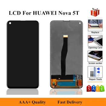 LCD Display For Huawei Nova 5T YAL-L21 L61A L71A LCD Screen+Touch Display Digitizer Replacement for Huawei Nova 5t Display
LCD Display For Huawei Nova 5T YAL-L21 L61A L71A LCD Screen+Touch Display Digitizer Replacement for Huawei Nova 5t Display