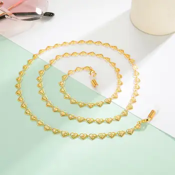 Skyrim Heart Lanyard Glasses Chains Women Gold Color Anti-slip Sunglasses Chain Reading Eyeglasses Strap Rope Eyewear Cord Gift
Skyrim Heart Lanyard Glasses Chains Women Gold Color Anti-slip Sunglasses Chain Reading Eyeglasses Strap Rope Eyewear Cord Gift