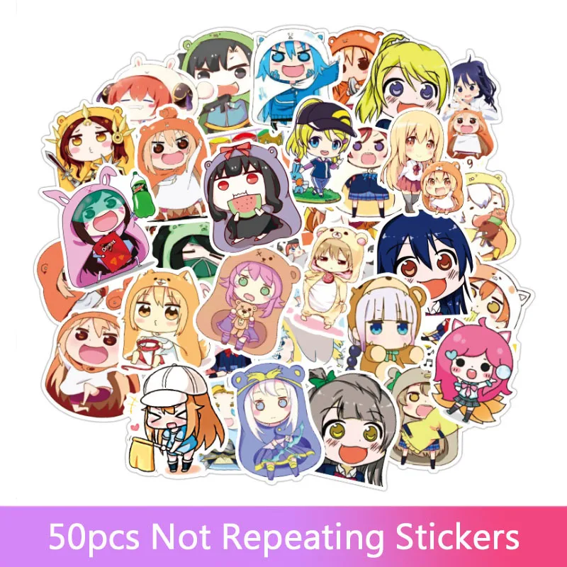 50pcs Japanese Style Anime Cartoon Personali Glue Himouto! Umaru-chan Princess Kid Paper Message Notebook Stickers toys
50pcs Japanese Style Anime Cartoon Personali Glue Himouto! Umaru-chan Princess Kid Paper Message Notebook Stickers toys