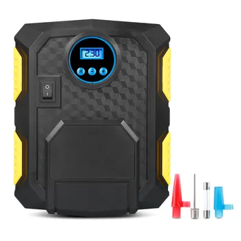 12V Portable Car Air Compressor Inflatable Pump LED Emergency Light 4 Units Option 60s Quick Inflation for Bicycle Motorcycle
12V Portable Car Air Compressor Inflatable Pump LED Emergency Light 4 Units Option 60s Quick Inflation for Bicycle Motorcycle