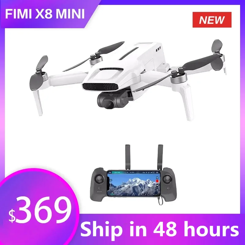 FIMI X8SE Mini Pro Version RC Drone 8KM FPV 3-осевой карданный подвес 4K камера HDR видео GPS 30 мин F