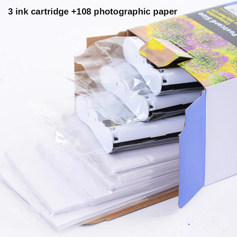 Aive KP-108IN 6 Inch Photo Paper For Canon Selphy cp1300 cp1200 CP800 CP810 CP820 CP900 CP910 Photo Printer KP36IN Ink Cartridge
Aive KP-108IN 6 Inch Photo Paper For Canon Selphy cp1300 cp1200 CP800 CP810 CP820 CP900 CP910 Photo Printer KP36IN Ink Cartridge