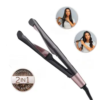 2 in 1 Professional Hair Straightener Ceramic Iron Straight & Curl Heating Curling Iron Wand Electric Hair Wave Styling Tools
2 in 1 Professional Hair Straightener Ceramic Iron Straight & Curl Heating Curling Iron Wand Electric Hair Wave Styling Tools