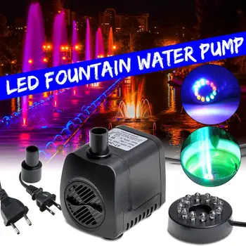 800L/H 15W LED Ultra Quiet Submersible Water Pump Brushless Motor Filter Fish Pond Fountain Aquarium Tank With LED Light
800L/H 15W LED Ultra Quiet Submersible Water Pump Brushless Motor Filter Fish Pond Fountain Aquarium Tank With LED Light