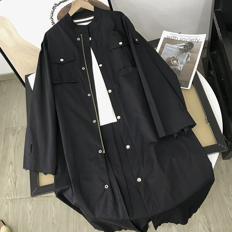 Stock WOMEN'S Dress Processing 1.4 Korean-style Solid Color High-waisted Mid-length Trench Coat Women's 11.2
Stock WOMEN'S Dress Processing 1.4 Korean-style Solid Color High-waisted Mid-length Trench Coat Women's 11.2
