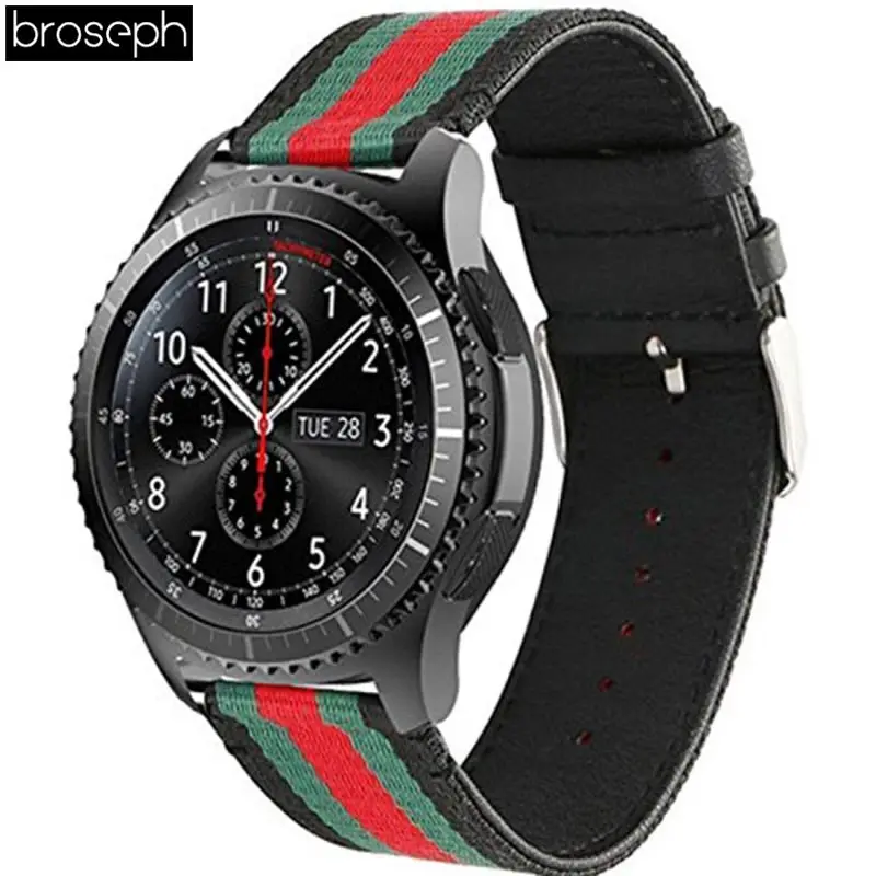 22MM Nylon Strap for Samsung Gear S3 Leather Watch Band correas Quick Release Replacement Straps for Samsung Smart Watch
22MM Nylon Strap for Samsung Gear S3 Leather Watch Band correas Quick Release Replacement Straps for Samsung Smart Watch