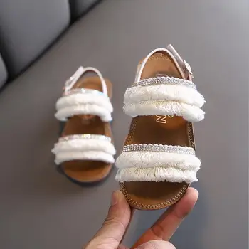 2020 Summer Children's Tassels Sandals For Girls Soft Bottom Roman Shoes Kids Open Toe Sandals Non-slip Baby Casual Shoes
2020 Summer Children's Tassels Sandals For Girls Soft Bottom Roman Shoes Kids Open Toe Sandals Non-slip Baby Casual Shoes