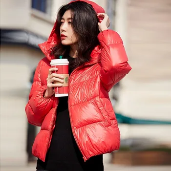 new loose Korean version of the bread service 90 white goose down short section thin winter ladies red down jacket 2020
new loose Korean version of the bread service 90 white goose down short section thin winter ladies red down jacket 2020