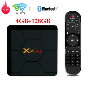 2020 X99 Max Smart Tv Box Android 9.0 Amlogic S922X 4GB DDR4 128GB ROM 5G Wifi 1000M Bluetooth 4K HD Set Top Box Youtube
2020 X99 Max Smart Tv Box Android 9.0 Amlogic S922X 4GB DDR4 128GB ROM 5G Wifi 1000M Bluetooth 4K HD Set Top Box Youtube