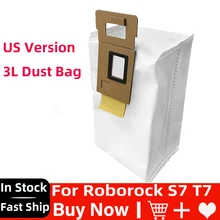 US 3L Dust Bag Replacement For Xiaomi Roborock S7 Auto Empty Dock Dust Bag Accessories Robotic Vacuum Cleaner Spare Parts
US 3L Dust Bag Replacement For Xiaomi Roborock S7 Auto Empty Dock Dust Bag Accessories Robotic Vacuum Cleaner Spare Parts