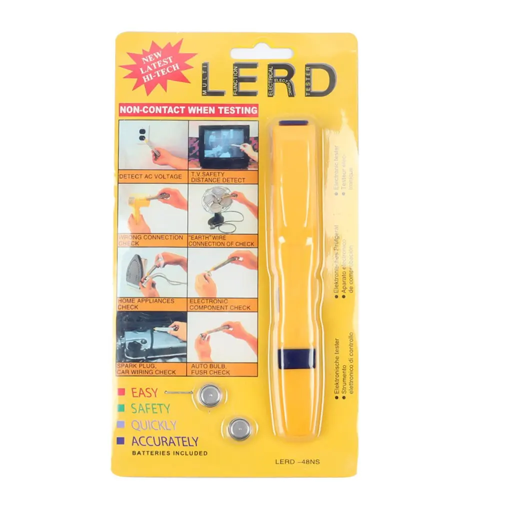 Non-contact Electric Pen Multi-function Electric Pen Breakpoint Detection Electrician Induction Electric Pen LESHP
Non-contact Electric Pen Multi-function Electric Pen Breakpoint Detection Electrician Induction Electric Pen LESHP
