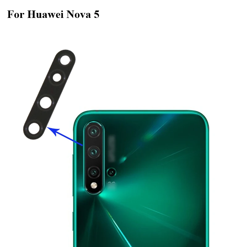 

Original New For Huawei Nova 5 Back Camera Glass Lens test good For Huawei Nova5 Nova 5 6.39'' inch Replacement