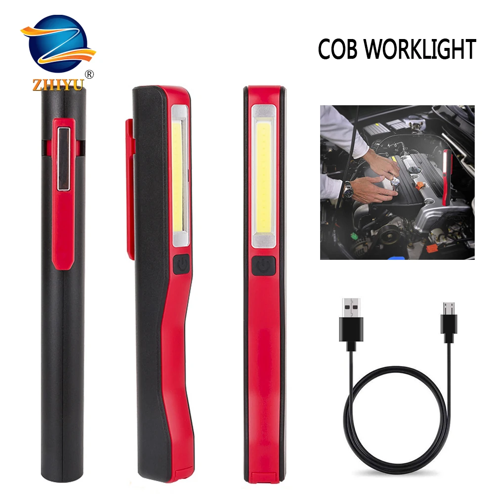 Rechargeable LED Work Light,Portable Pocket COB Flood Light/Inspection Lamp/LED Flashlight,USB Charger or Powered By Aaa Battery
Rechargeable LED Work Light,Portable Pocket COB Flood Light/Inspection Lamp/LED Flashlight,USB Charger or Powered By Aaa Battery