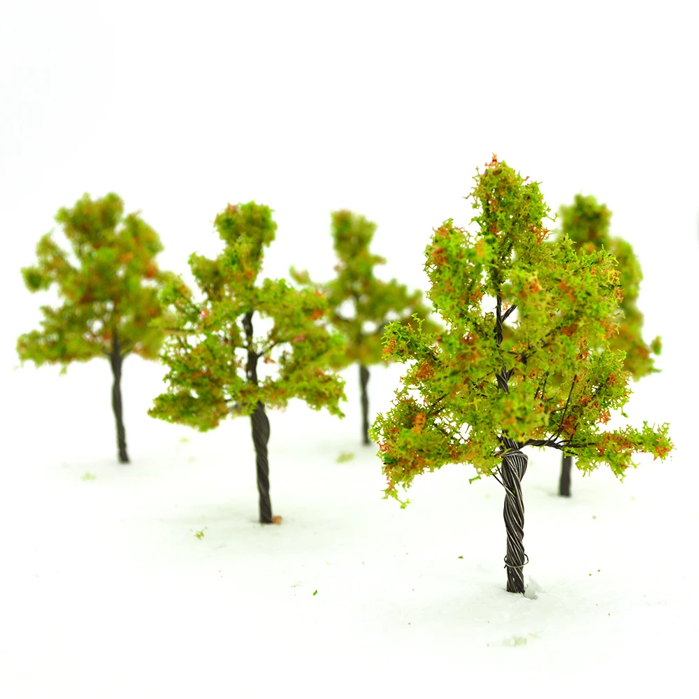 Miniature Iron Wire Tree Toy Train Diorama Building Green Tree Micro Landscape Sand Table Layout 10pcs
Miniature Iron Wire Tree Toy Train Diorama Building Green Tree Micro Landscape Sand Table Layout 10pcs