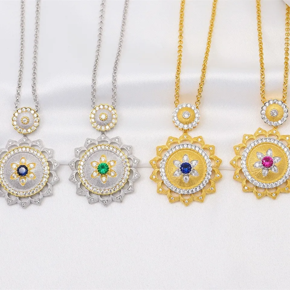 CMajor 925Sterling Silver Two-tone Hollow Out Flower Shape Necklace Sterling Silver Fine Jewelry Valentine's Day Gift for Women
CMajor 925Sterling Silver Two-tone Hollow Out Flower Shape Necklace Sterling Silver Fine Jewelry Valentine's Day Gift for Women
