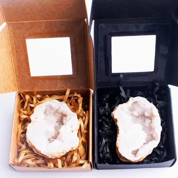 1PC Natural Agate Geode with Box Crystal Cluster Raw Stone Mineral Specimen Rough Irregular Decorative Gift Healing
1PC Natural Agate Geode with Box Crystal Cluster Raw Stone Mineral Specimen Rough Irregular Decorative Gift Healing