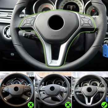 1PCS ABS Car Steering Wheel Sticker Trim Cover for AMG Mercedes Benz W212 W213 E180 E260 E300 E Class 2011-2015 Carbon Fiber 
1PCS ABS Car Steering Wheel Sticker Trim Cover for AMG Mercedes Benz W212 W213 E180 E260 E300 E Class 2011-2015 Carbon Fiber