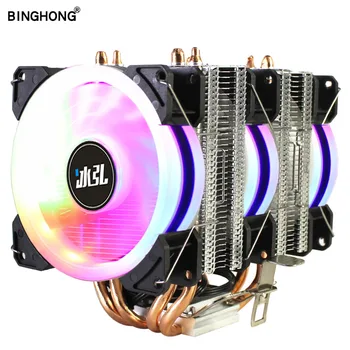BINGHONG LGA 2011 CPU cooler Fans RGB 90mm LGA 775 1155 1366 AM4 AM3 FM1 FM2 4 copper tube efficient heat conduction
BINGHONG LGA 2011 CPU cooler Fans RGB 90mm LGA 775 1155 1366 AM4 AM3 FM1 FM2 4 copper tube efficient heat conduction