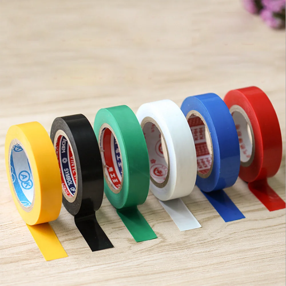 9M Wire Flame Retardant Electrical Insulation Tape Electrical High Voltage PVC Tape Waterproof Self-adhesive Electrician Tape
9M Wire Flame Retardant Electrical Insulation Tape Electrical High Voltage PVC Tape Waterproof Self-adhesive Electrician Tape