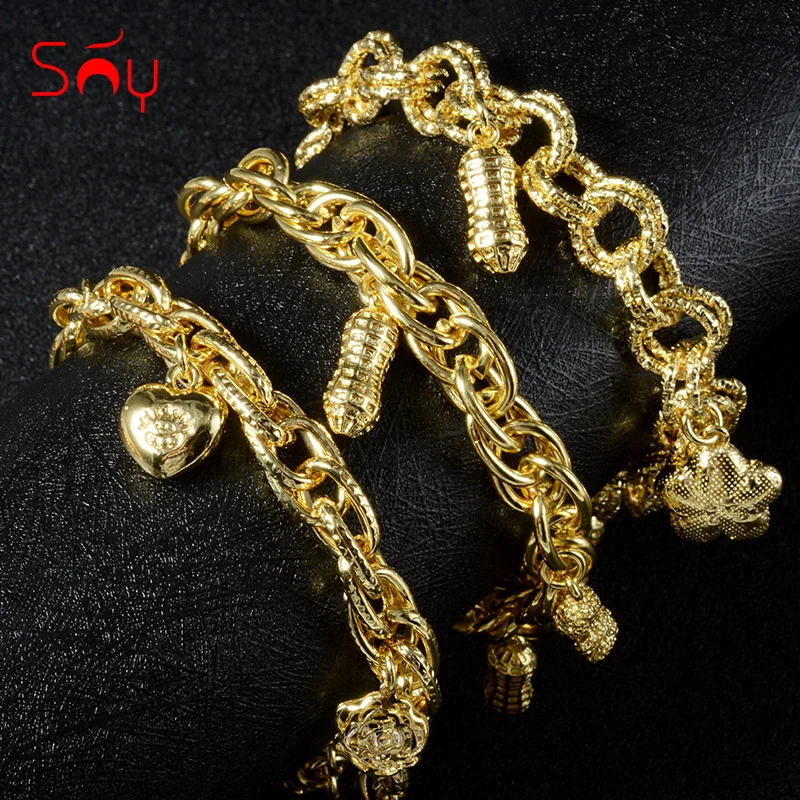Sunny Jewelry Fashion Jewelry Charm Bracelets For Women Hand Chains Link Chain High Quality For Daily Wear Classic New Design
Sunny Jewelry Fashion Jewelry Charm Bracelets For Women Hand Chains Link Chain High Quality For Daily Wear Classic New Design