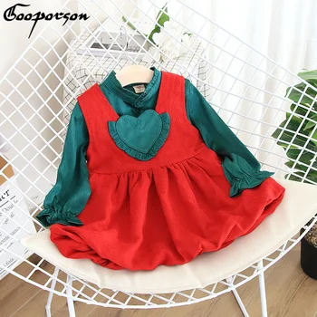 Autumn Costume Kids Clothes Long Sleeve Blouse&corduroy Love Vest Dress Spring Little Girls Clothing Set Cute Children Outfits
Autumn Costume Kids Clothes Long Sleeve Blouse&corduroy Love Vest Dress Spring Little Girls Clothing Set Cute Children Outfits