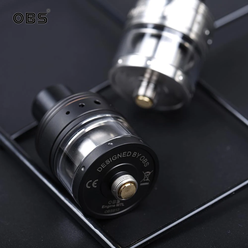 Original OBS Engine MTL RTA Tank 2ml Vape Tank 510 For OBS Cube Box Mod Vs Berserker V1.5 MTL RTA
Original OBS Engine MTL RTA Tank 2ml Vape Tank 510 For OBS Cube Box Mod Vs Berserker V1.5 MTL RTA