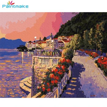 Paintmake Landscape DIY Paint By Numbers Bridge Drawing Kits Oil Painting On Canvas Unique For Home Decor Art Picture
Paintmake Landscape DIY Paint By Numbers Bridge Drawing Kits Oil Painting On Canvas Unique For Home Decor Art Picture