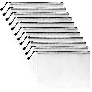 Zipper Bag- Folder A4 Zipper File Bag Zipper File Bag Mesh File Bag with Zipper Travel Bag Storage Bag 24Pcs
Zipper Bag- Folder A4 Zipper File Bag Zipper File Bag Mesh File Bag with Zipper Travel Bag Storage Bag 24Pcs